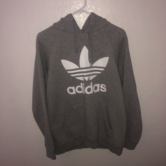 adidas Other - Men’s Adidas Grey OG Originals Hoodie Sweatshirt